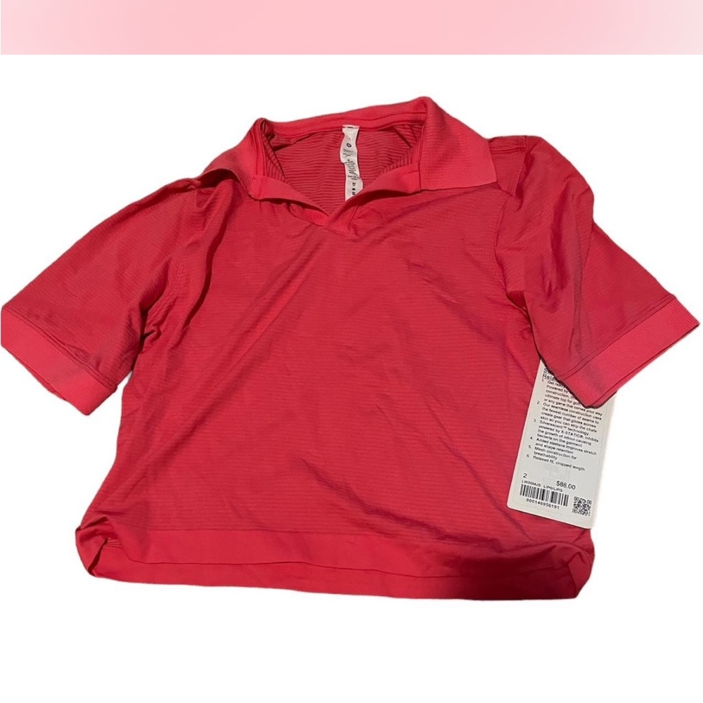 Lululemon Athletica Pink Short Sleeve Tee